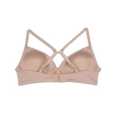 Imagem de Maidenform Sutiã moldado com bojo macio para meninas, Bege, 32B