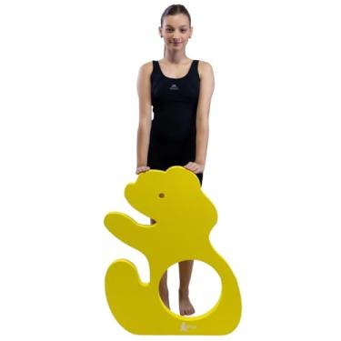 Imagem de Tapete Flutuante Eva Natação Infantil Para Piscina DF4100-UR Urso Amarelo Dafoca Sports