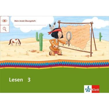 Imagem de Mein Anoki-Übungsheft. Lesen 3. Leseheft 3. Schuljahr Folheto Edição Alemão