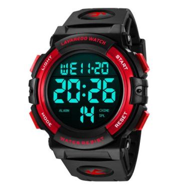 Imagem de Relógio L LAVAREDO Digital Sports Waterproof Cronógrafo Masculino