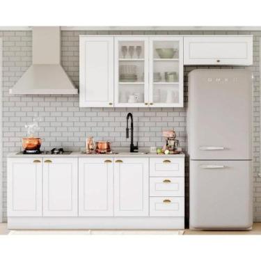 Imagem de Cozinha Modulada Henn Americana 5 Peças (2Aéreos+2Balcões+1Complemento