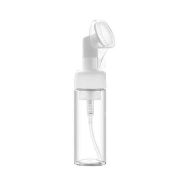 Imagem de Frasco Pump Espumador Com Escova De Silicone Para Limpeza Facial Skin Care 120ml(100ml)