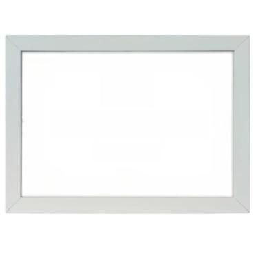 Imagem de Moldura Quadro, Porta Retrato de Parede, 21x30cm, com Vidro(BRANCO)