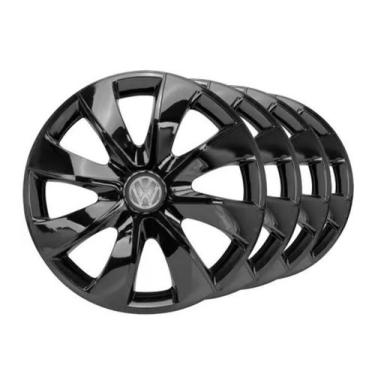 Imagem de Jogo Calota Prime Pto Aro 13 Para Gol G5 08 09 10 2011 2012 - Elitte M