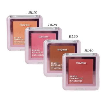Imagem de Blush Compacto HB 861 - Ruby Rose