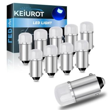 Imagem de Keiurot Lâmpada GE44 47 755 756 1893 1895 1847 Lâmpada BA9S DC AC 6,3V 6V Baioneta Lâmpadas LED Não Polaridade para Pinball Lâmpadas LED Pinball Máquina de Pinball Azul Claro Pacote com 10