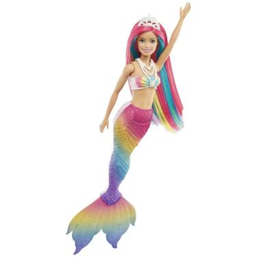 Imagem de Boneca Barbie Dreamtopia Sereia Muda de Cor - Mattel