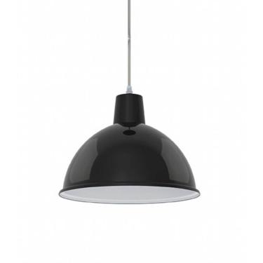 Imagem de Luminária Pendente Design TD 820 Preto - 02110001-02 - TASCHIBRA