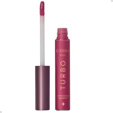 Imagem de Batom Liquido Eudora Soul Rosa Pink Turbinado Semi Matte