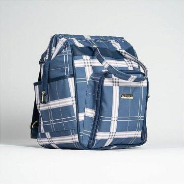 Imagem de Mochila De Maternidade Multifuncional Hug Noruega Azul