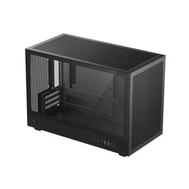 Imagem de Gabinete Gamer DeepCool CH260 Mini Tower Vidro Lateral Preto