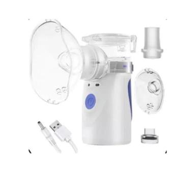 Imagem de Inalador Nebulizador Mesh Ultrassônico Portátil Silencioso Para Crianç