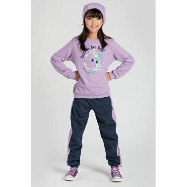 Imagem de Conjunto Infantil Lavanda Unicorn Are Real - Vida Costeira Oficial, 4
