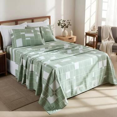 Imagem de Jogo Queen Size Jasmine 400 Fios Premium Conforto Luxo - JM ENXOVAIS, 