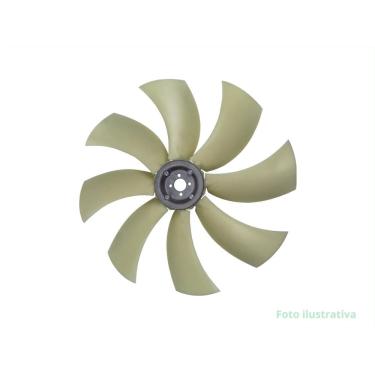 Imagem de Hélice 8 Pás Compatível Com Pá Carregadeira 12D Turbo Nylon