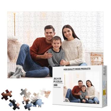 Imagem de Quebra-cabeça personalizado Quebra-cabeça de madeira personalizado de 