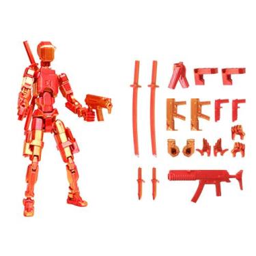 Imagem de Figura de ação Lucky 13 T13, 5ª geração, PVC, 13,7 cm, decoração de me