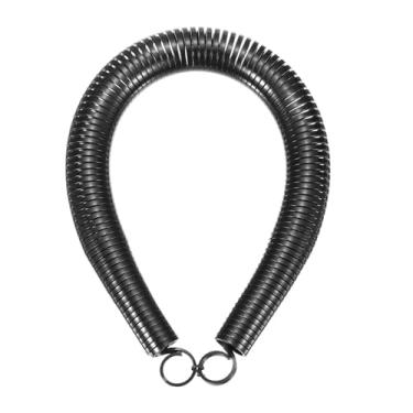 Imagem de HARFINGTON Dobrador de tubo de mola de PVC 26,8 mm OD 450 mm de comprimento tipo B mola de dobra de tubo para dispositivos de dobra de tubos em energia hidráulica doméstica, preto