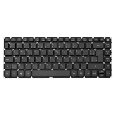Imagem de Teclado para Notebook compatível com Acer Aspire NKI141S040 ABNT2 - br