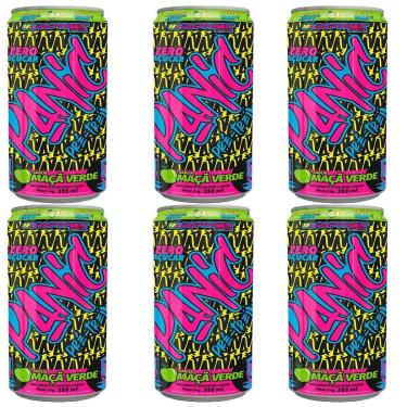 Imagem de Panic Energy - 6 Latas 355ml Maçã Verde - Adaptogen-Masculino