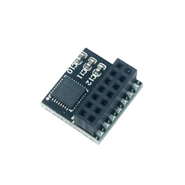 Imagem de Zahara Módulo TPM 2.0, TPM-SPI 2.0 14pin-1 SPI Interface com infineon SLB9670 Substituição para placa-mãe ASUS ROG Strix B560-A/B560-E/B560-G/B560-F/ B660-F Gaming WiFi/ B660-A Gaming WiFi D4