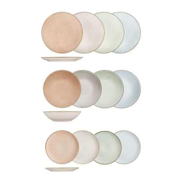 Imagem de Oxford Aparelho De Jantar 12 Peças Unni Aquarela