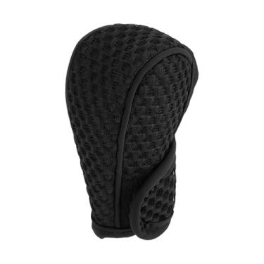 Imagem de Capa universal para manípulo de mudança de marcha, protetor de manípulo, tecido automotivo, 1 peça, antiderrapante, preto