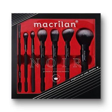 Imagem de MACRILAN ED 009 KIT PINCEL NOIR 7UN