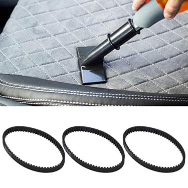 Imagem de Correias de substituição de borracha compatíveis com ProHeat para limpador de carpete Bissell 2X Revolution Pet Pro, pacote com 3, modelo 1611130, serve para séries 2007 20078 2007F 2007G 2007H 2007Q