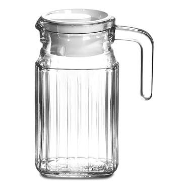 Imagem de 2X Jarra Suco Água Chá Gelado Com Tampa 500Ml Cor Transparen