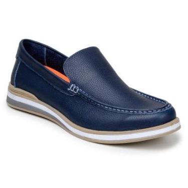 Imagem de Sapatênis Casual Loafer Moderno Couro Legítimo Confortável-Masculino