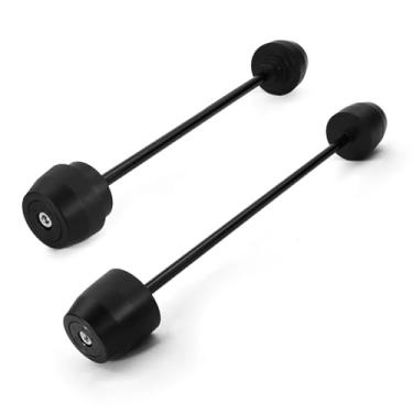Imagem de REARACE Sliders de eixo dianteiro traseiro adequado para DRZ400SM/DRZ400S/DRZ400SE 2000-2023 Protetor de colisão de quadro de motocicleta