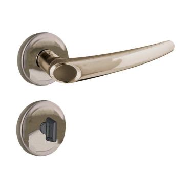 Imagem de Fechadura Banheiro Roseta Latonado Joy Aliança