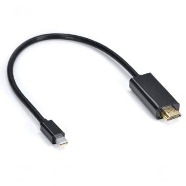 Imagem de Cabo Adaptador/conversor Mini Displayport Macho Para Hdmi Macho 30 Cm