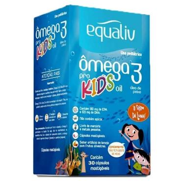 Imagem de Ômega 3 Infantil KIDS Livre Metais Pesados 30 Cáps  Equaliv -Unissex