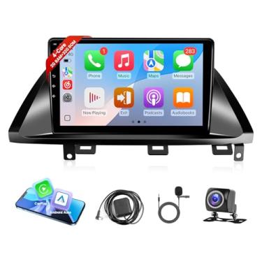 Imagem de Leadfan Rádio Car Play para Honda Odyssey 2005 2006 2007 2008 2009 2010 estéreo para carro Apple Carplay e Android Auto, tela sensível ao toque de 10,1 polegadas para Odyssey Navegação GPS WiFi BT FM