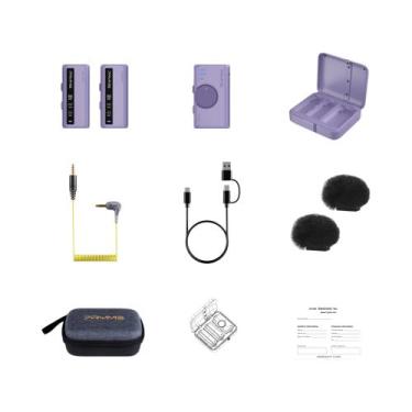 Imagem de Mini Microfone Sem Fio Para Câmera Smartphone Computador Vlog Transmis