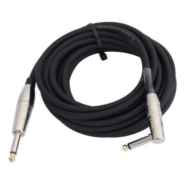 Imagem de Cabo P10 (hj022) X P10 90o (hj3128) 5m Hjh Profissional
