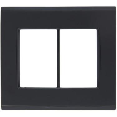 Imagem de Placa 3 Postos 4x4 Tramontina Liz Grafite