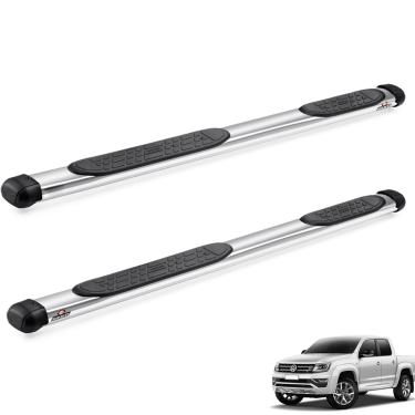 Imagem de Estribo Lateral Amarok 2010 a 2025 Tubular K1 Cromado Keko