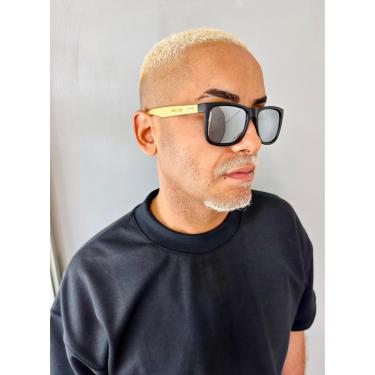 Imagem de ÓCULOS DE SOL PRAIA CORRER MADEIRA WOODEN JUSTIN-Unissex