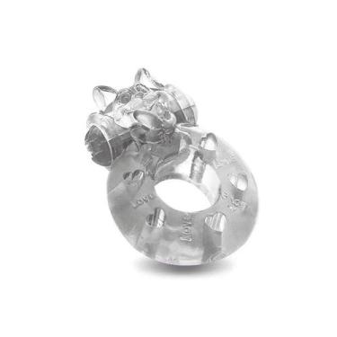 Imagem de Anel Peniano Descartável com Vibro para Estímulo do Clítoris - vip mix