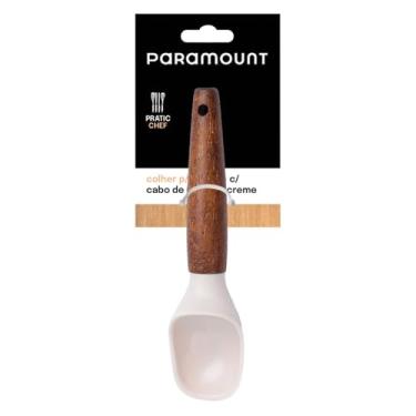 Imagem de Colher de Sorvete c/Cabo de Madeira