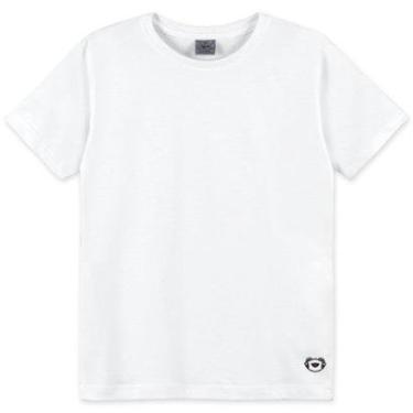 Imagem de Camiseta Manga Curta Tigor T Tigre Lisa Branco-Masculino