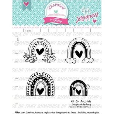 Imagem de Carimbo G  ArcoIrisCod 71000088 - 01 Unidade - Lilipop Carimbos - Rizz