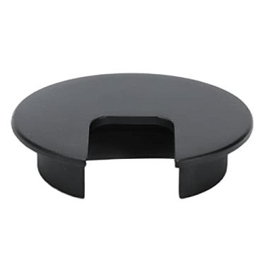 Imagem de Ainoli Mesa Grommet 50mm Escritório Computador Grommet Cabo Buraco Tampa Liga de Zinco Mesa Fio Organizador