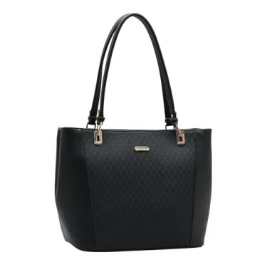 Imagem de CHENSON - Bolsa Feminina Tote Textura Chic Chenson Original - Preto