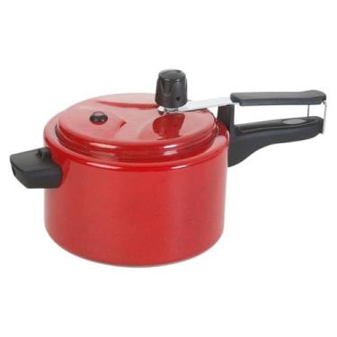 Imagem de Panela de pressão colorida pequena de 2,5 litros(Vermelha)