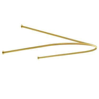 Imagem de tonchean Cortina para salão de beleza, cortina divisória de privacidade para salão de beleza, divisórias de parede sem cortina, haste de quarto em forma de U com suporte de teto, para quarto de hotel