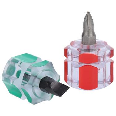 Imagem de AYNEFY Conjunto de Mini Chave de Fenda Atarracada, 20 Peças, Aço Cromo Vanádio, Design Ultra Curto para Máquina de Costura e Espaços Estreitos, Comprimento de 3,7 Cm